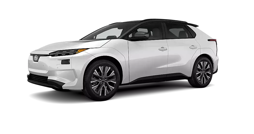 2026 Subaru Solterra Cosmic White Pearl Two Tone