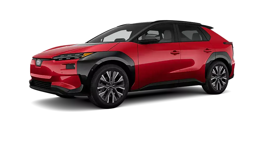 2026 Subaru Solterra Elemental Red Pearl Two Tone