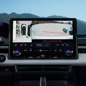 2026 Subaru Solterra panoramic view montior