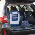 Fridge in Subaru Outback