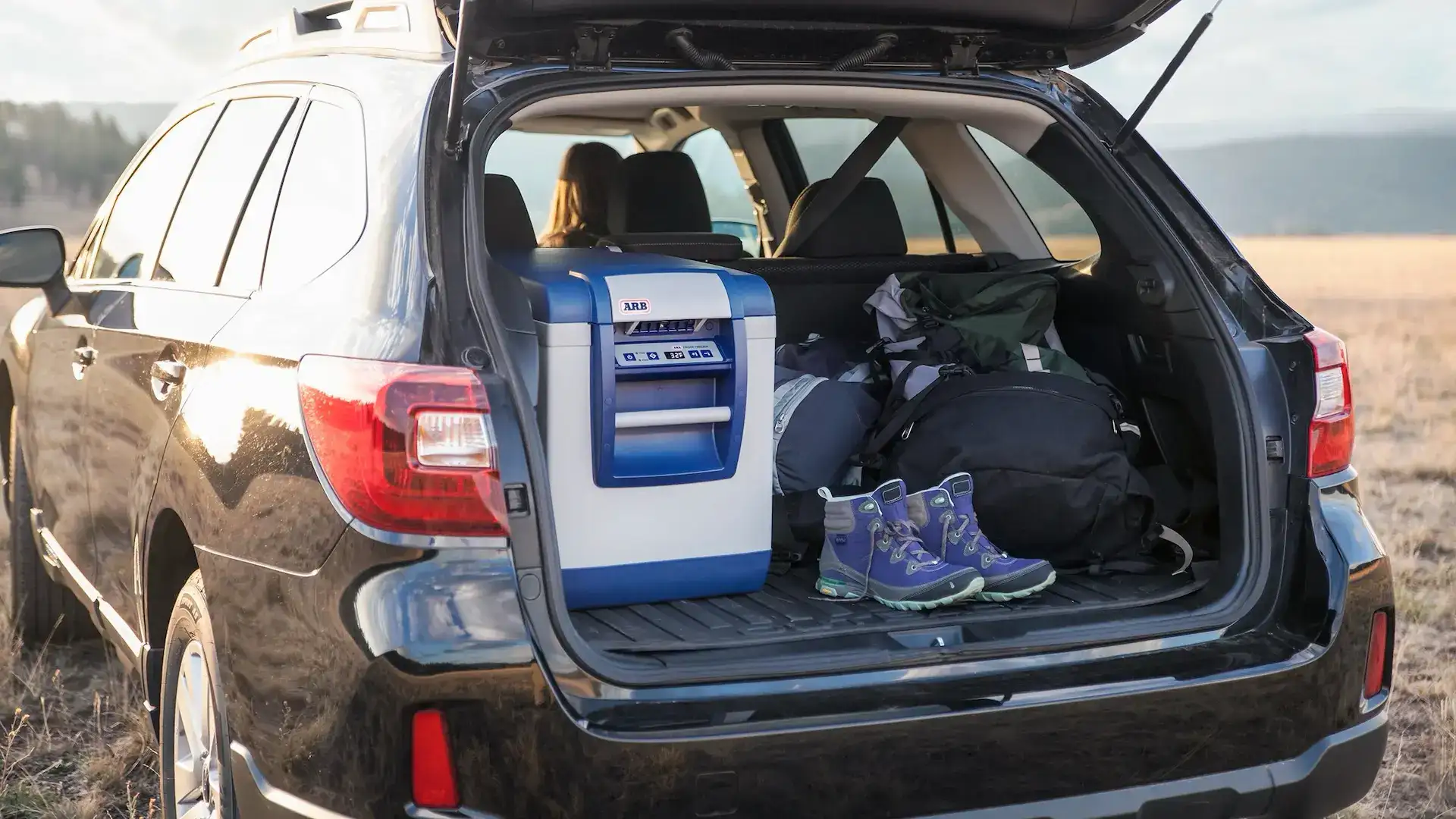 Fridge in Subaru Outback