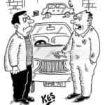 Garage Automobile Car Shot Cartoon