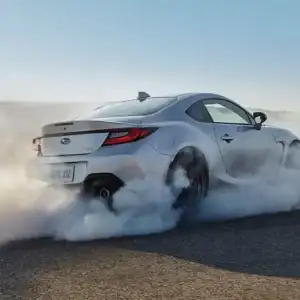2026 Subaru BRZ Ice Silver Metallic Burnout