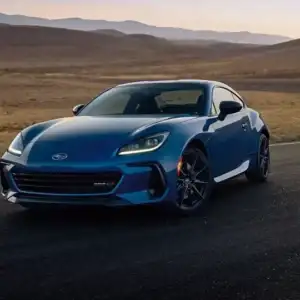2026 Subaru BRZ Parked in the Mountains