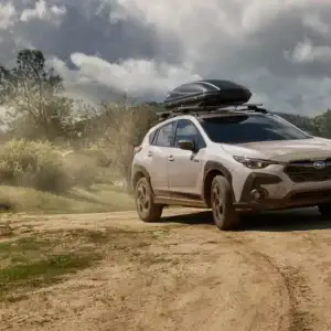 2026 Subaru Crosstrek Hybrid with Roof Cargo Box