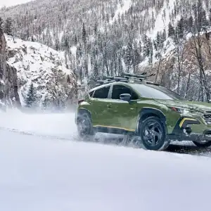 2026 Subaru Crosstrek Driving through Snow