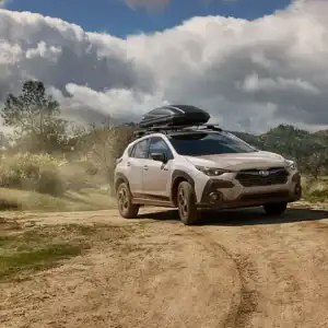 2026 Subaru Crosstrek on Dirt Path