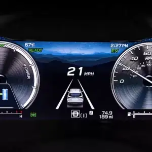 2026 Subaru Forester Hybrid Digital Gauge Cluster