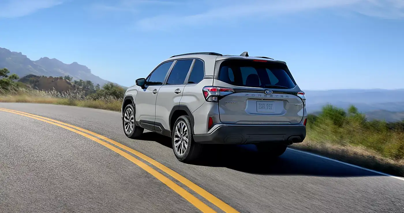 2026 Subaru Forester Driver's Side and Rear 3/4 Profile