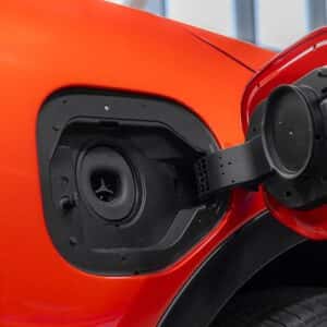 2026 Subaru Uncharted Habanero Orange Metallic charging port