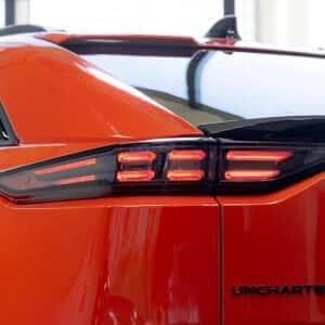 2026 Subaru Uncharted Habanero Orange Metallic driver side rear