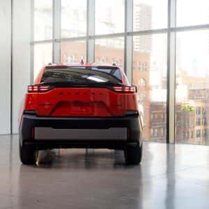 2026 Subaru Uncharted Habanero Orange Metallic rear view