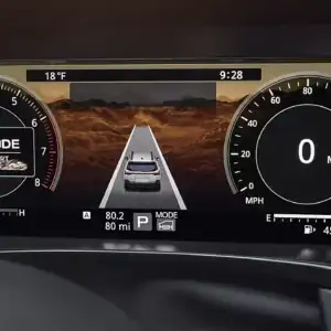 2026 Subaru Outback digital instrument cluster