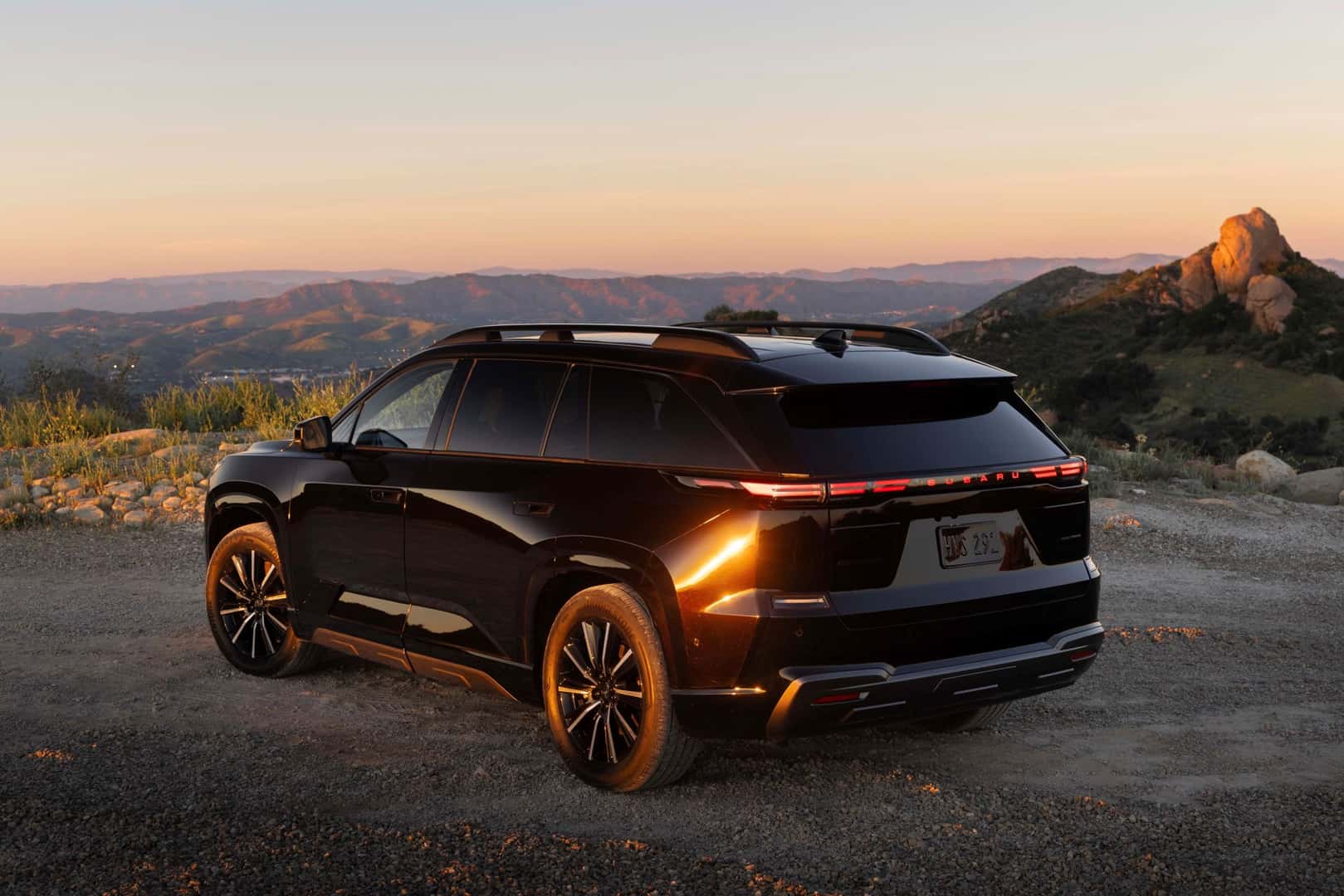 The Shining Tail End Of The All-Electric 2027 Subaru Getaway