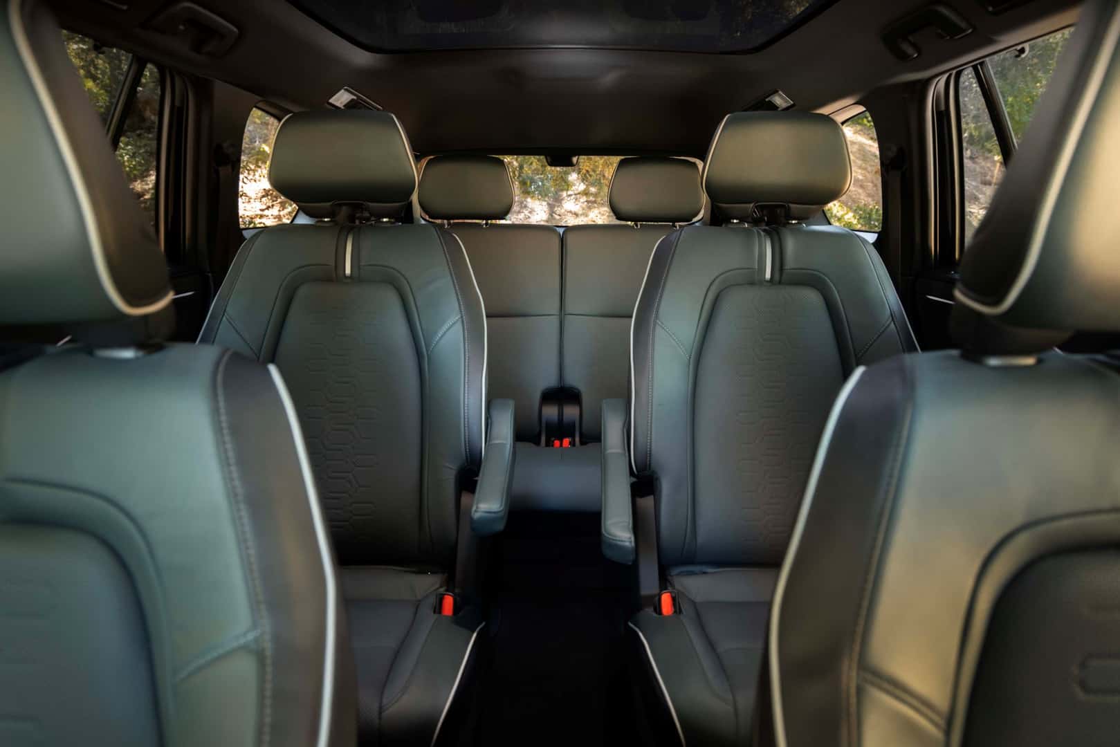 The Spacious And Roomy Second And Third Rows Of The Amazing 2027 Subaru Getaway