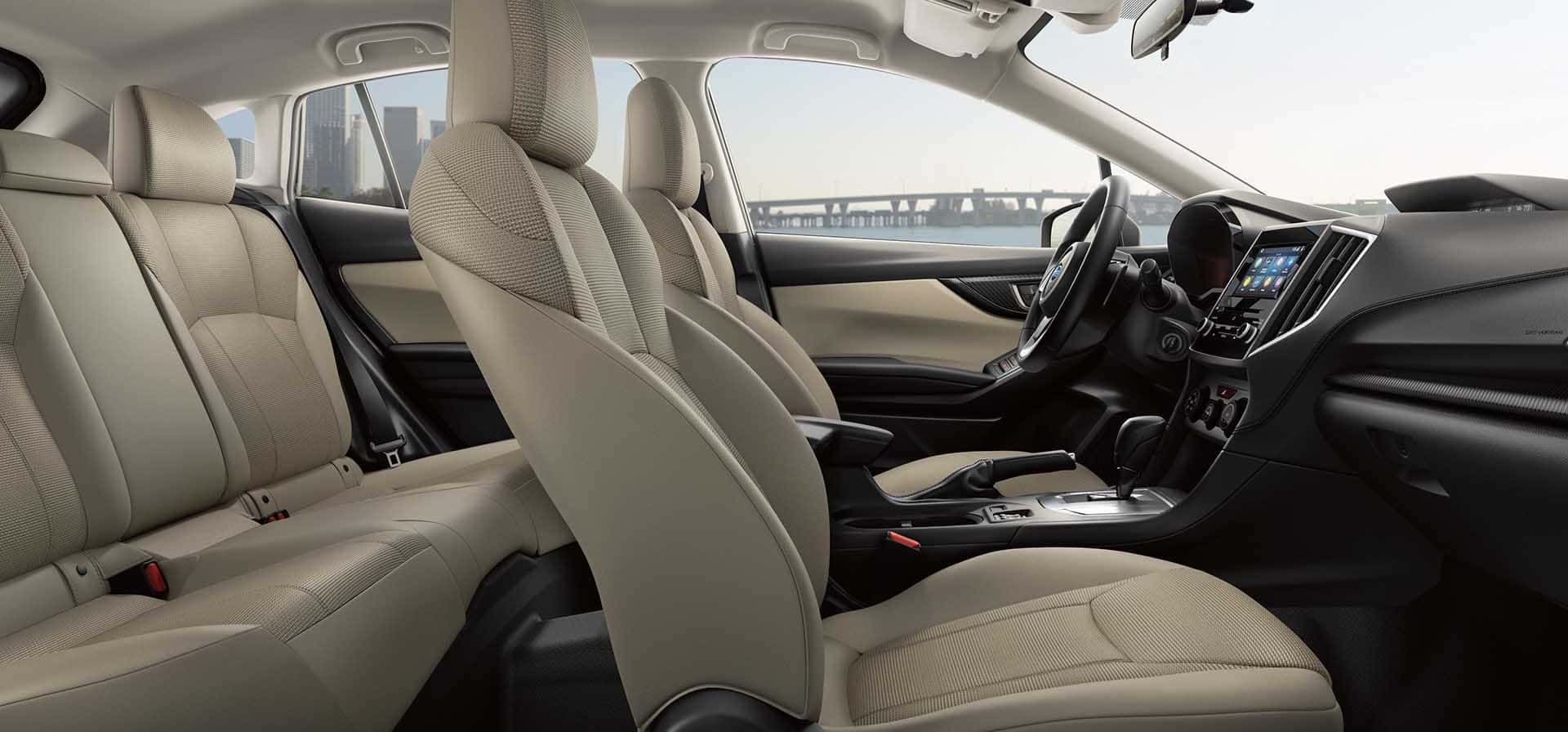The Spacious And Roomy Seats Of The Affordably Priced Subaru Impreza