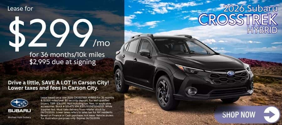 New 2026 Subaru Crosstrek Hybrid