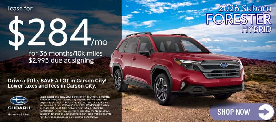 New 2026 Subaru Forester Hybrid