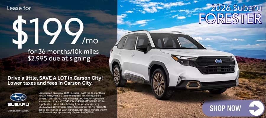 New 2026 Subaru Forester