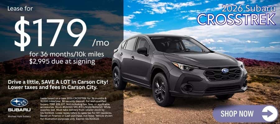 New 2026 Subaru Crosstrek