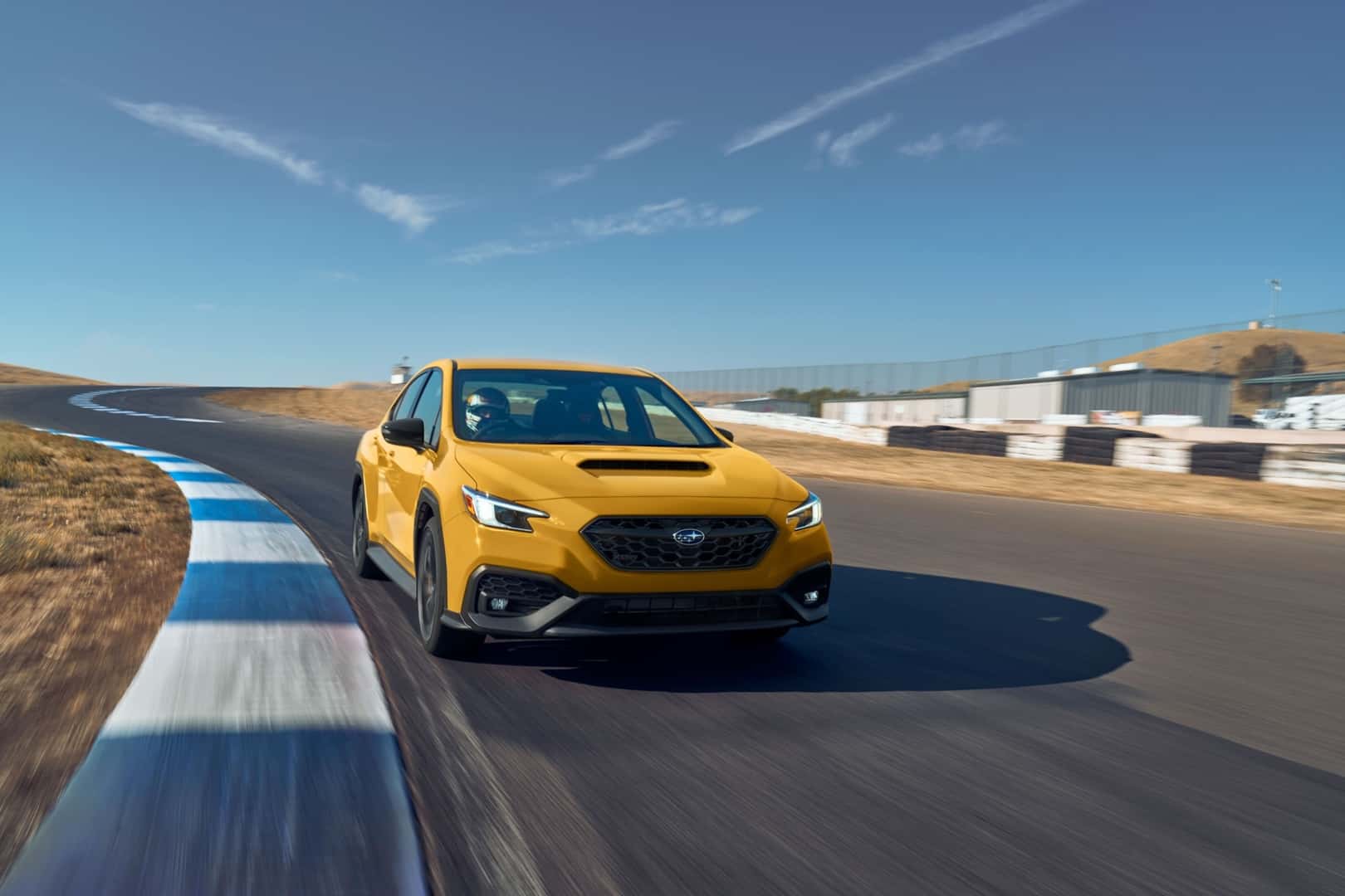 2026 Subaru WRX Front Profile on Road