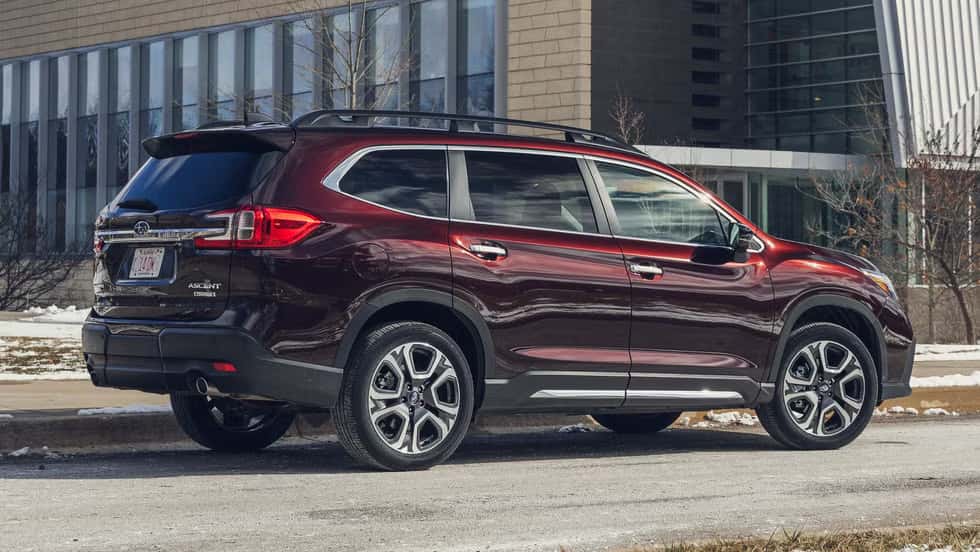 2026 Subaru Ascent Touring Rear Profile View
