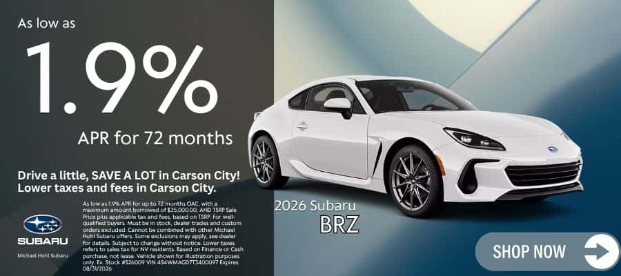 New 2026 Subaru BRZ