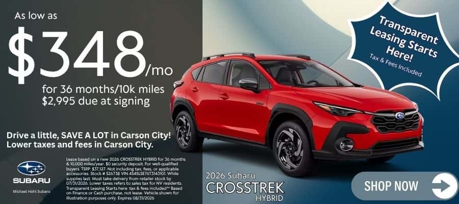 New 2026 Subaru Crosstrek Hybrid
