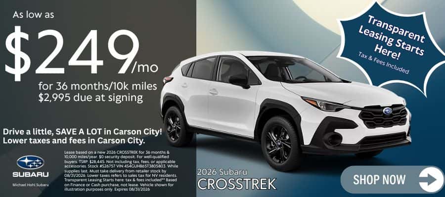 New 2026 Subaru Crosstrek