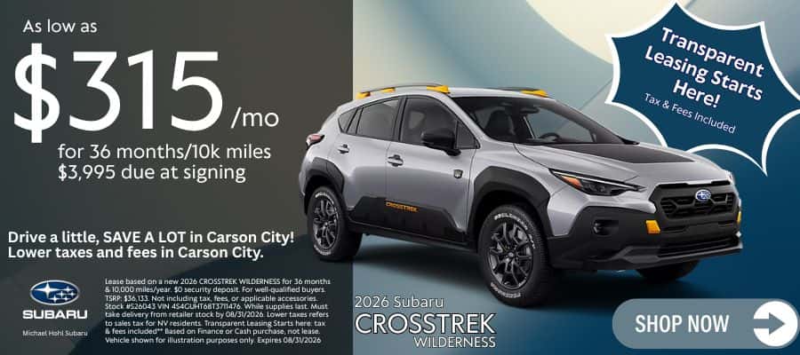 New 2026 Subaru Crosstrek Wilderness