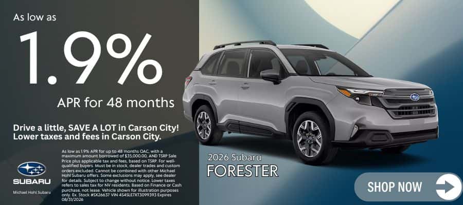 New 2026 Subaru Forester