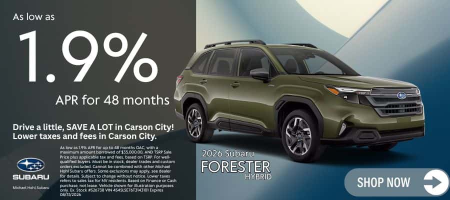 New 2026 Subaru Forester Hybrid