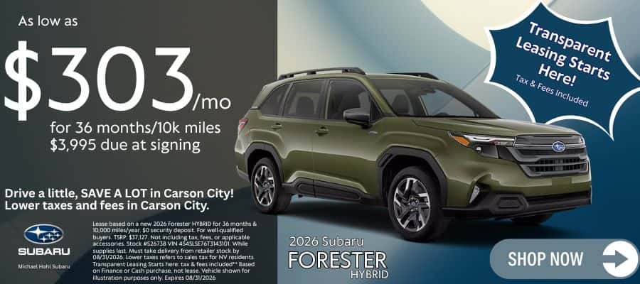 New 2026 Subaru Forester Hybrid