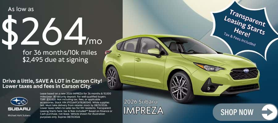 New 2026 Subaru Impreza