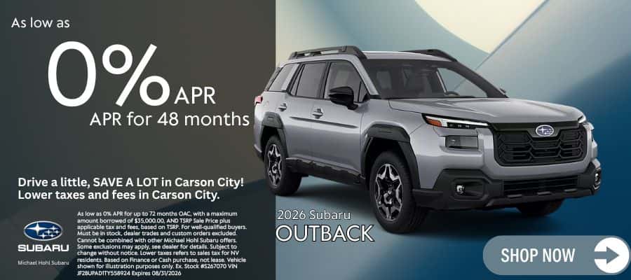 New 2026 Subaru Outback
