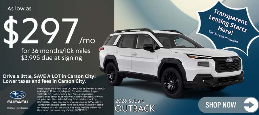 New 2026 Subaru Outback