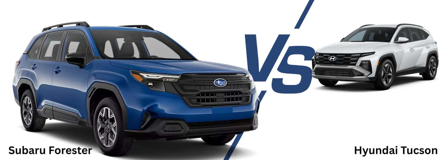 2026 Subaru Forester vs Hyundai Tucson