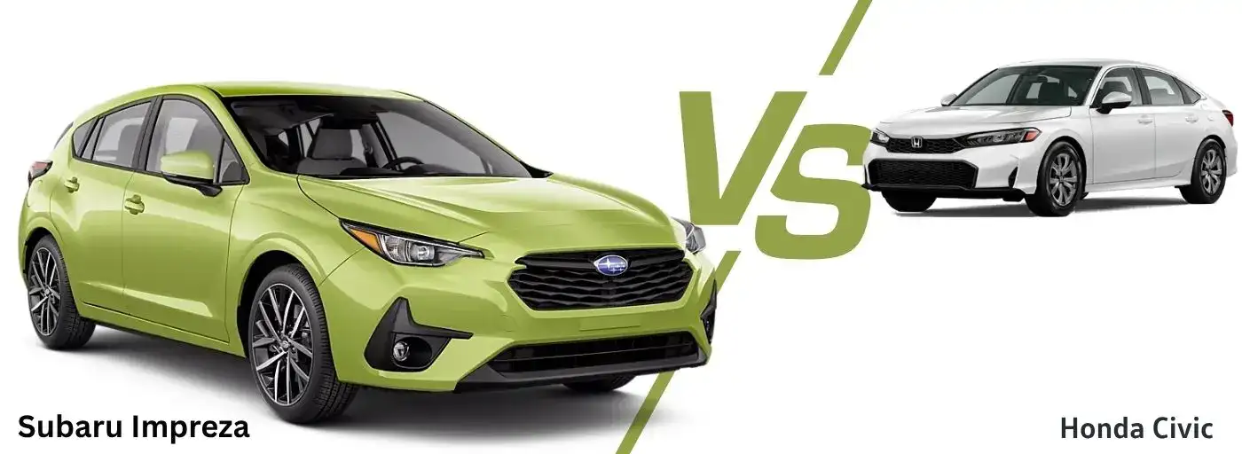 2026 Subaru Impreza vs Honda Civic