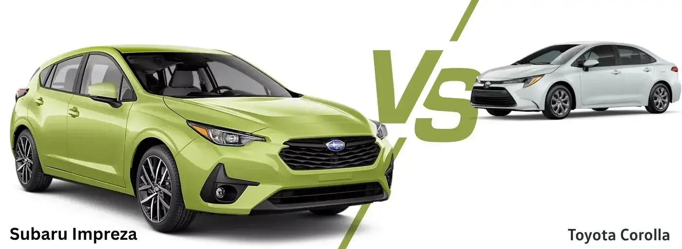 2026 Subaru Impreza vs Toyota Corolla