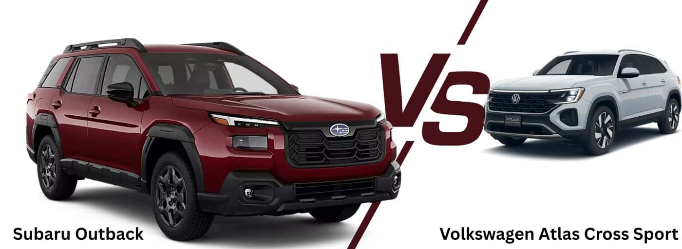 2026 Subaru Outback vs Volkswagen Atlas Cross Sport