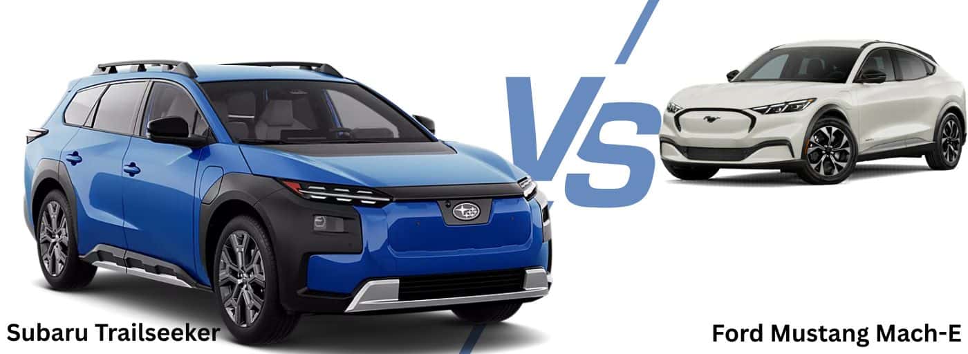 2026 Subaru Trailseeker vs Ford Mustang Mach E