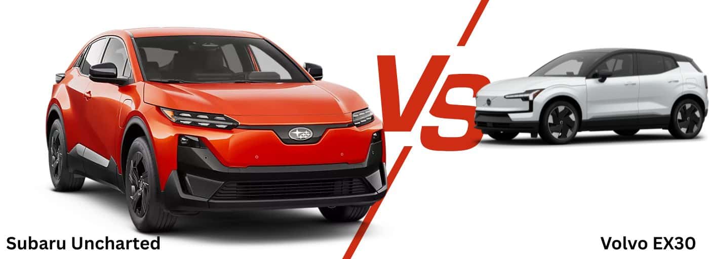 2026 Subaru Uncharted vs Volvo EX30