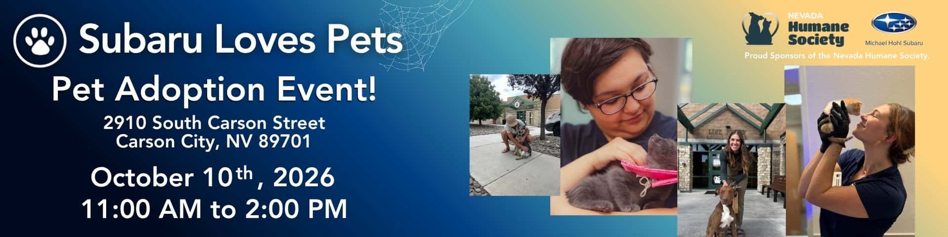 Subaru Loves Pets Event
