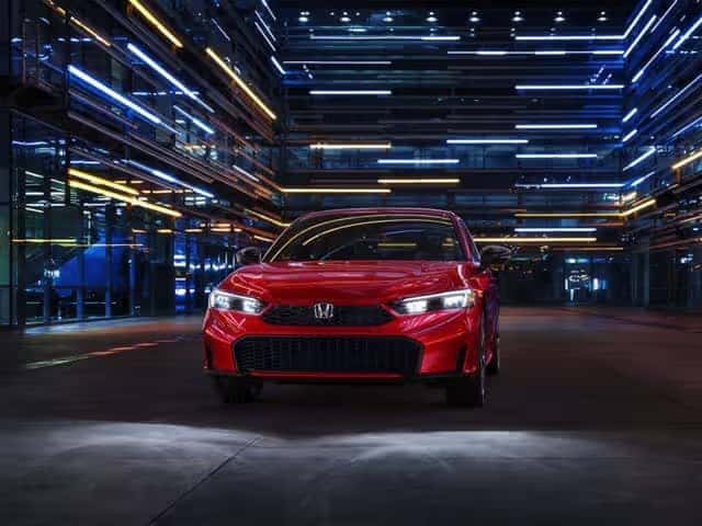 red honda