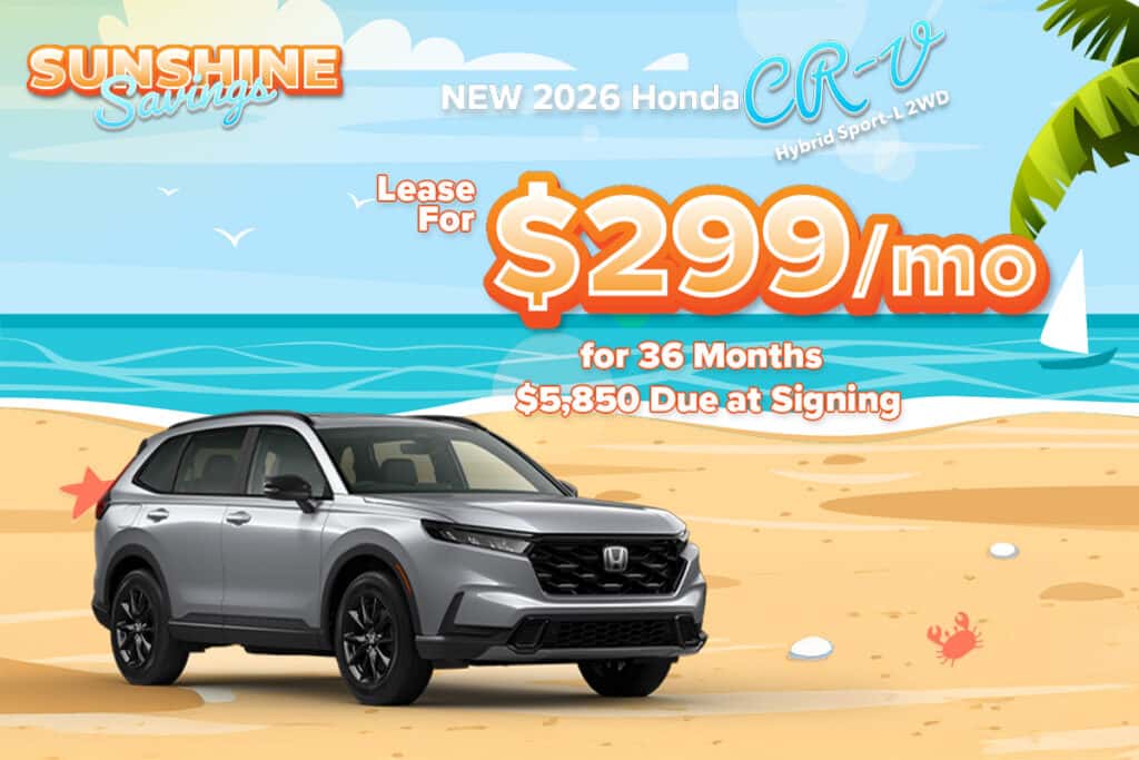New 2026 Honda CR‑V Hybrid Sport‑L 2WD