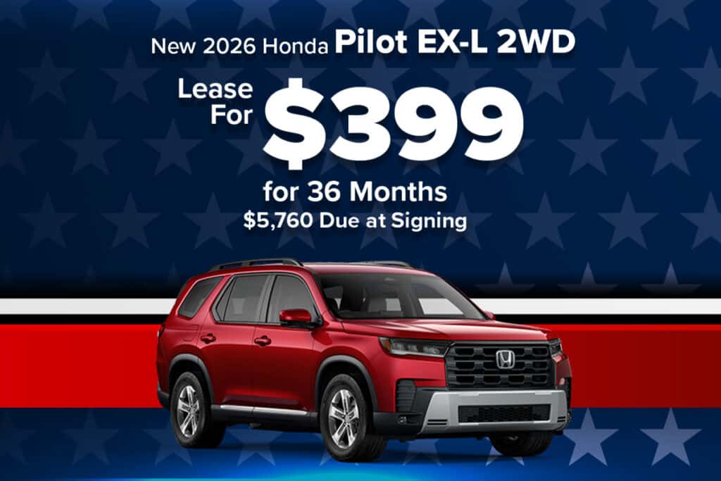 New 2026 Honda Pilot EX‑L 2WD