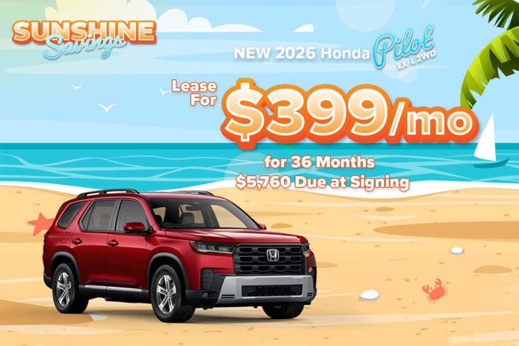 New 2026 Honda Pilot EX‑L 2WD