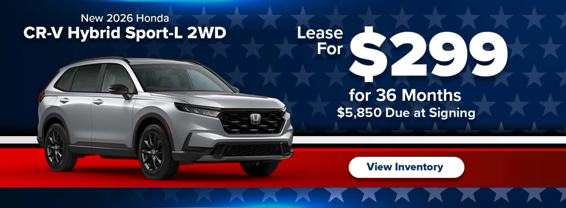 Lease a 2026 Honda Civic Sport Sedan FWD for $219/mo in Columbia, SC