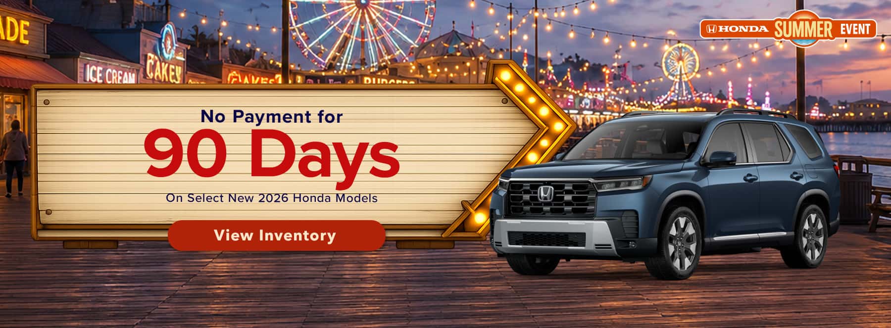 No Payments for 90 Days*