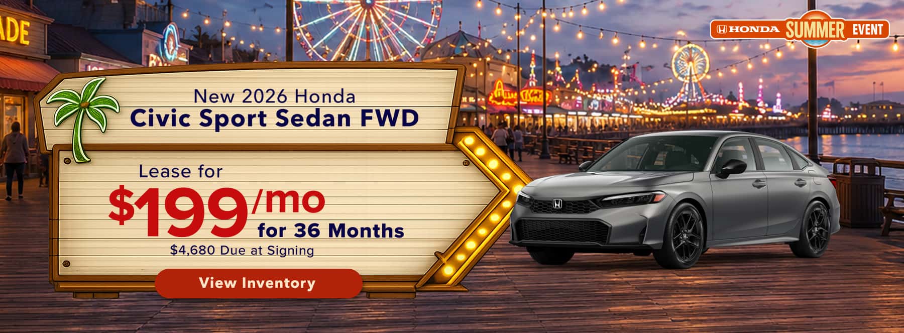 New 2026 Honda Civic Sport Sedan FWD
